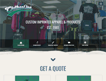 Tablet Screenshot of clothesline.net